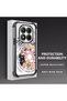 Xiaomi Redmi Note 14 Pro 4g Compatible Sweet Cartoon Cat Transparent Silicone Protective Phone Case - 3