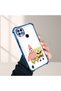 Realme C21 Compatible Childhood Joy Spongebob Transparent Silicone Protective Case - 4