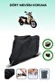 Black Rear Bag and Lock Compatible Dorado Daphne Compatible Motor Tarpaulin