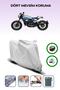 Gray Tail Bag and Lock Compatible Ducati Scrambler Café Racer Compatible Motorcycle Tarpaulin