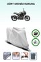 Gray Rear Bag and Lock Compatible Husqvarna Svartpilen 250 Compatible Engine Cover