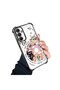 Samsung Galaxy A54 Compatible Sweet Cartoon Cat Transparent Silicone Protective Phone Case - 2