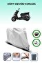 Gray Rear Bag and Lock Compatible Sym Crox 125 Compatible Engine Cover
