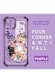 iPhone 13 Compatible Sweet Cartoon Cat Transparent Silicone Protective Phone Case
