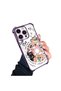 iPhone 14 Pro Compatible Sweet Cartoon Cat Transparent Silicone Protective Phone Case - 2