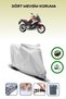 Gray Tail Bag and Lock Compatible Honda Nc 750 X Dct Compatible Motorbike Tarpaulin