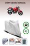 Gray Rear Bag and Lock Compatible Ducati Monster 696 Compatible Motorcycle Tarpaulin