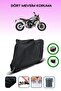 Black Rear Bag and Lock Compatible Ducati Scrambler 1100 Special Compatible Motorcycle Tarpaulin