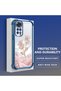 Xiaomi Redmi Note 11 Compatible Romantic Pink Rose Transparent Silicone Protective Case - 4