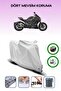 Gray Rear Bag and Lock Compatible Ducati Diavel Dark Compatible Motorcycle Tarpaulin