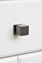 5 Pack 777/20/09 Square Button Handle |   Modern Metal Furniture Button |   Cabinet & Drawer Handle - 5