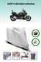 Gray Rear Bag and Lock Compatible Ducati Diavel Strada Compatible Motorcycle Tarpaulin