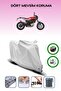 Gray Rear Bag and Lock Compatible Husqvarna Nuda 900 Compatible Engine Cover