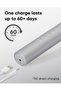 DY156 Electric Toothbrush for Adults, Rechargeable Sonic Battery Toothbrush Portable with 3 - 5