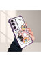 Samsung Galaxy S24 Plus Compatible Sweet Cartoon Cat Transparent Silicone Protective Phone Case - 4
