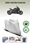 Gray Tail Bag and Lock Compatible Ducati Diavel Carbon Compatible Motorcycle Tarpaulin