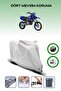 Gray Rear Bag and Lock Compatible Yamaha Yz 85 Compatible Motor Tarpaulin