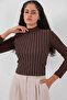 Women's blouse 922 coffee