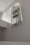 Honeycomb Multi-Purpose Bathroom Shelf – Metal Towel Rack & Organizer Basket 3 Pieces Chrome - 7