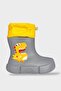 Fluffy Light Waterproof Furry Warm Lining Children's Rain Boots