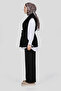 6054 - Stylish Comfortable Thick Belted Vest Pants Women's Set - 6