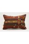 Vintage Pillow Cushion Cover Made from Handmade Old Kilim, 40X60 Cm, Wool