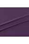 Satin 100% Cotton Single Duvet Cover Set Solid Color Purple - Cream - 5