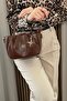 Women's Tan Handbag - Adjustable Long Strap, Charm Gift - Fibag - 2