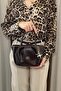 Women's Bitter Brown Handbag - Adjustable Long Strap, Charm Gift - Fibag