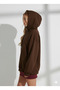 Women's Three Thread B Printed K Hooded Cotton Inside Soft Textured Regular Cut Sweatshirt - 2