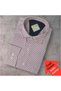 Classic Wide Cut Striped Long Sleeve Cotton Men's Shirt - 3