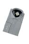 Classic Wide Cut Striped Long Sleeve Cotton Men's Shirt