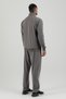 Sportswear Full Length Zippered Men's Mock Neck Piece Tracksuit Set Gray - 3