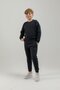 Clubby Ir Zone Young Children's Ribbed Long Sweatpants Navy Blue - 8