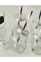 Clear Beverage Dispenser With Mason Jar And Stand (5 Piece) - 5