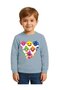 Unisex Baby Shark Printed Children's Swaetshirt 3 Thread Raster - 2