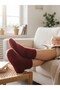 4 Pcs Women's Bearded Winter Short Socks Plush Soft Winter Socks - 5
