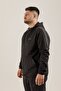 Stronger High Rsi 5 7 Full Length Zippered Men's (Large Size) Hooded Sweatshirt Black - 2