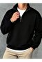 Black and White Half-Zipper 2-Pack Suitable for Daily Use, Simple and Modern Design. - 3