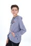 Boy's Relax Fit Hooded Pocket Lightweight Drop Shoulder Printed Sweatshirt - 4