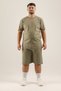 Sober Wz 5 7 Men's (Large Size) Shorts Khaki - 4