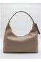 Ezzybliss Women's Cream Leather Fabric New Season Medium Size Wallet Handbag Shoulder Bag