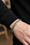 King Chain Men's Steel Bracelet – Silver Color 5 mm Width Strong Masculine Design - 4