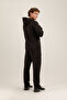 Saturn Ur7 Pro I Full Length Zippered Men's Hooded Sweatshirt Black - 7