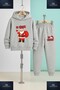 Children's 3-Piece Set'Santa Claus Single' Hooded Sweatshirt Tracksuit Set - 3