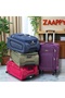 Soft Material 20 Inch(7-10kg) Luggage Lightweight, Secured Lock, 4 Spinner Wheels, Expandable - 7