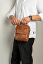 Genuine Leather Shoulder Messenger Bag - 7
