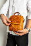 Genuine Leather Shoulder Messenger Bag - 8