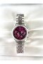 Coliseum Unisex Wristwatch – Purple Dial, Steel Band, Chronograph Detailing- Shipped with Box - 2