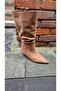 Maria Real Suede Leather Women's Boots - 4
